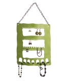 Large jewelry holder in green.