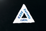 Triangle Magnet comes in white.  Dry Erase pens not included.