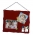 Extra large flower board in red.
